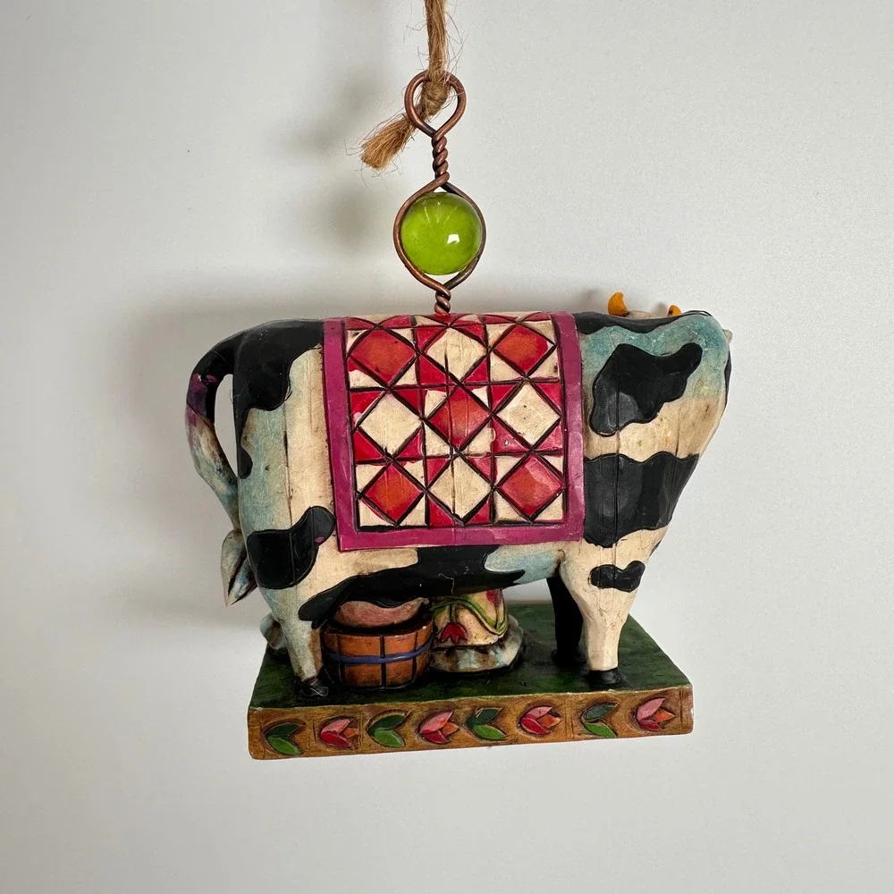 8 Maids Milking Jim Shore Heartwood Creek 12 Days of Christmas Ornament 2005